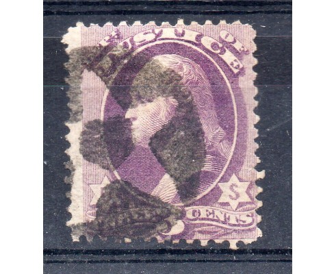 USA / 1873 / TIMBRE DE SERVICE N° 48 / 3c WASHINGTON