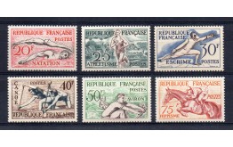 FRANCE 1953 / N° 960 A 965 / JO HELSINSKI / NEUFS **