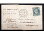 BALLON MONTÉ LE GÉNÉRAL ULRICH / 20c SIÈGE DU 12 NOV 1870 / SIGNÉ JAMET